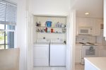 Laundry Closet in Kitchen